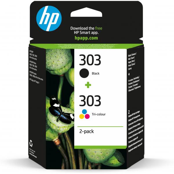 Image of Cartuccia originale 303 HP - inkjet - alta capacità - 4 colori - 3YM92AE