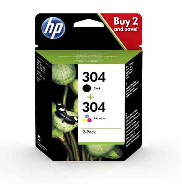 Image of Cartuccia originale 304 HP - inkjet - alta capacità - 4 colori - 3JB05AE