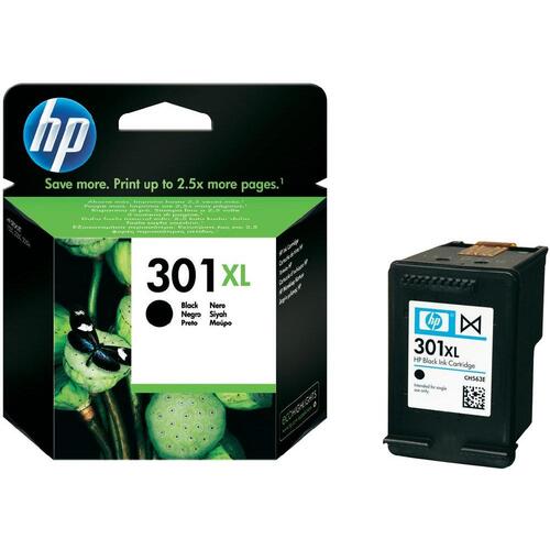 Image of Cartuccia originale HP CH563EE N.301XL - Alta Capacità - per HP Deskjet - Nero