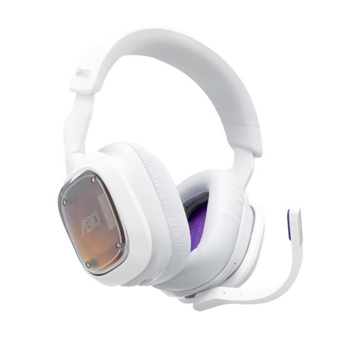 Image of Casco da gioco wireless - Astro - A30 - Per PS, PC, Mobile - bianco