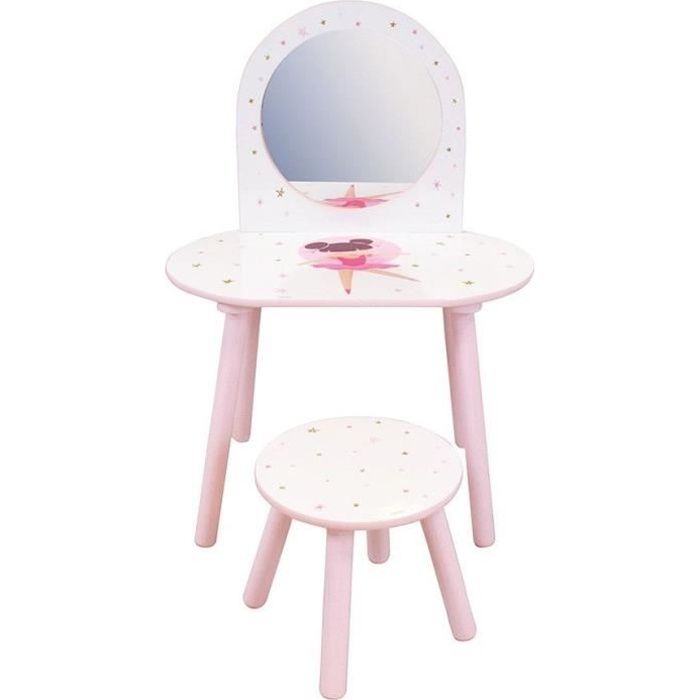 Image of Cooff con sgabello - ballerina ballerina - Fun House - H.48 X L.60 X D.40 / H.27 X L.28 X D.28 cm