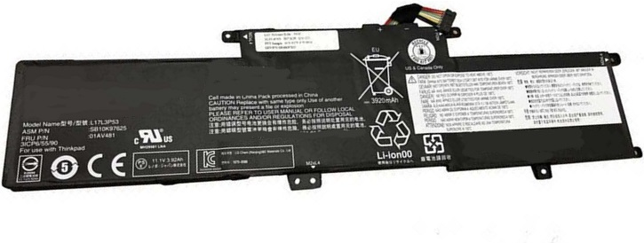 CoreParts - Laptop-Batterie (gleichwertig mit: Lenovo 01AV482, Lenovo 01AV481, Lenovo 01AV483) - Lithium-Ionen - 4050 mAh - 45 Wh - Schwarz - fr Lenov