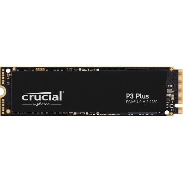 CRUCIAL SSD P3 Plus - 1TB M.2 PCIe Gen4x4 (R5000 - W3600)