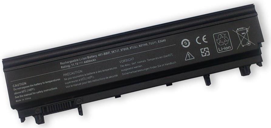 Dell Type VV0NF - Laptop-Batterie - Lithium-Ionen - 6 Zellen - 65 Wh - Schwarz - fr Latitude E5440, E5540 (NVWGM)
