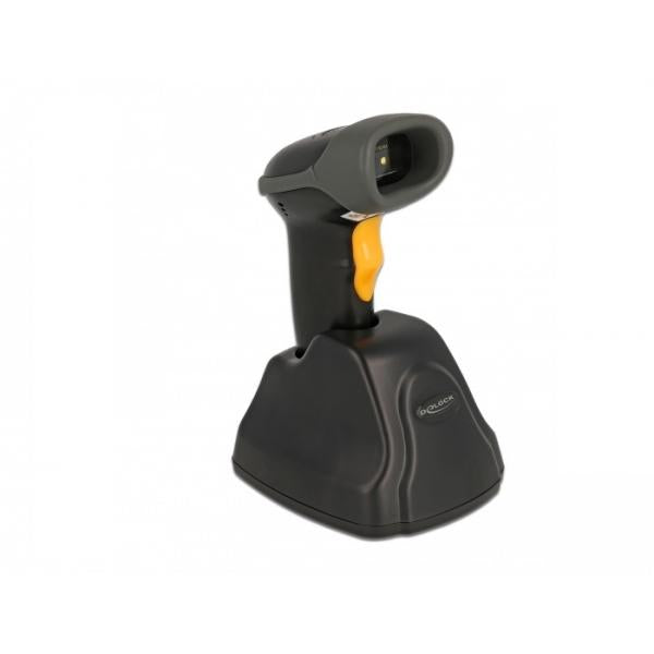 Image of DeLOCK Scanner di codici a barre da 2,4 GHz 1D e 2D con base di ricarica - 5 lingue (Delock - stregkodescanner)