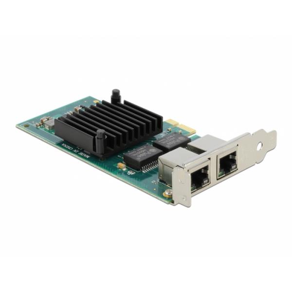 DeLOCK Scheda PCI Express per 2 x Gigabit LAN (random_gxNH6RU7hK)
