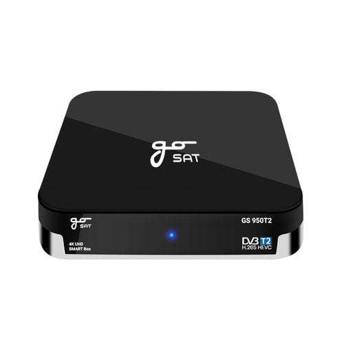 Image of Digitale Terrestre SMART box GoSAT GS950T2 Combo - DVB-T2 - Android OS 9.1 - MPEG-1/2/4, AVC, H.264, H.265 HEVC - Wifi Integrato - Bluetooth 4.0