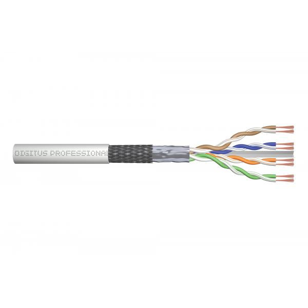 Image of Digitus Cavo di installazione con doppino intrecciato CAT 6 SF/UTP (DIGITUS Professional bulkkabel - 100 m)