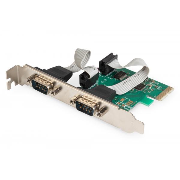 DIGITUS DS-30000 - SCHEDA PCI-EXPRESS CON 2PT SERIALI 9 POLI