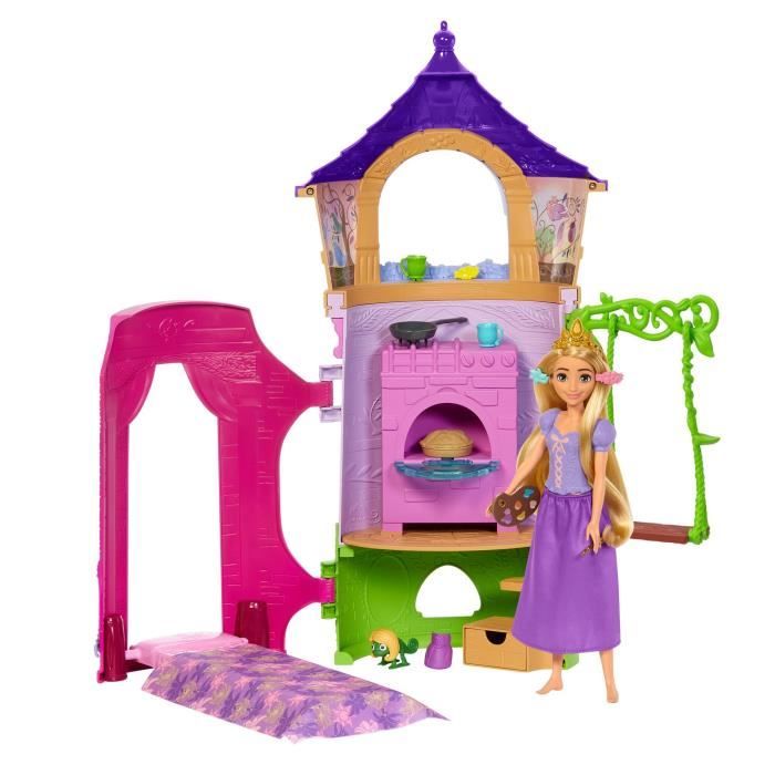 Disney Princess - Rapunzel Tower Box - Mannequins Dolls - 3 anni e +