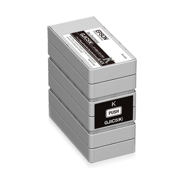 Image of Epson GJIC5(K): Ink cartridge for ColorWorks C831 and GP-M831 (nero)