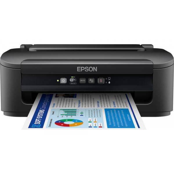 Image of Epson WorkForce WF-2110W stampante a getto Inkjet A colori 5760 x 1440 DPI A4 Wi-Fi (Epson WorkForce WF-2110W 2110W WF2110W WF2110 2110 A4 Printer. A4, 9 pages/min Monochrome, 4.7 pages/min Colour. 5,760 x 1,440 DPI. USB, WIFI. Windows and MacOS)