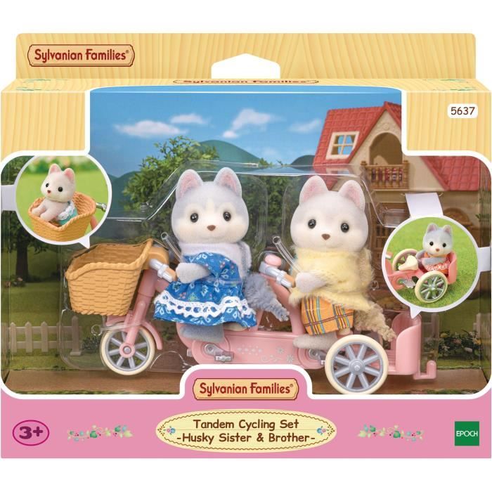Image of Famiglie Sylvanian - I fratelli Husky e il loro tandem
