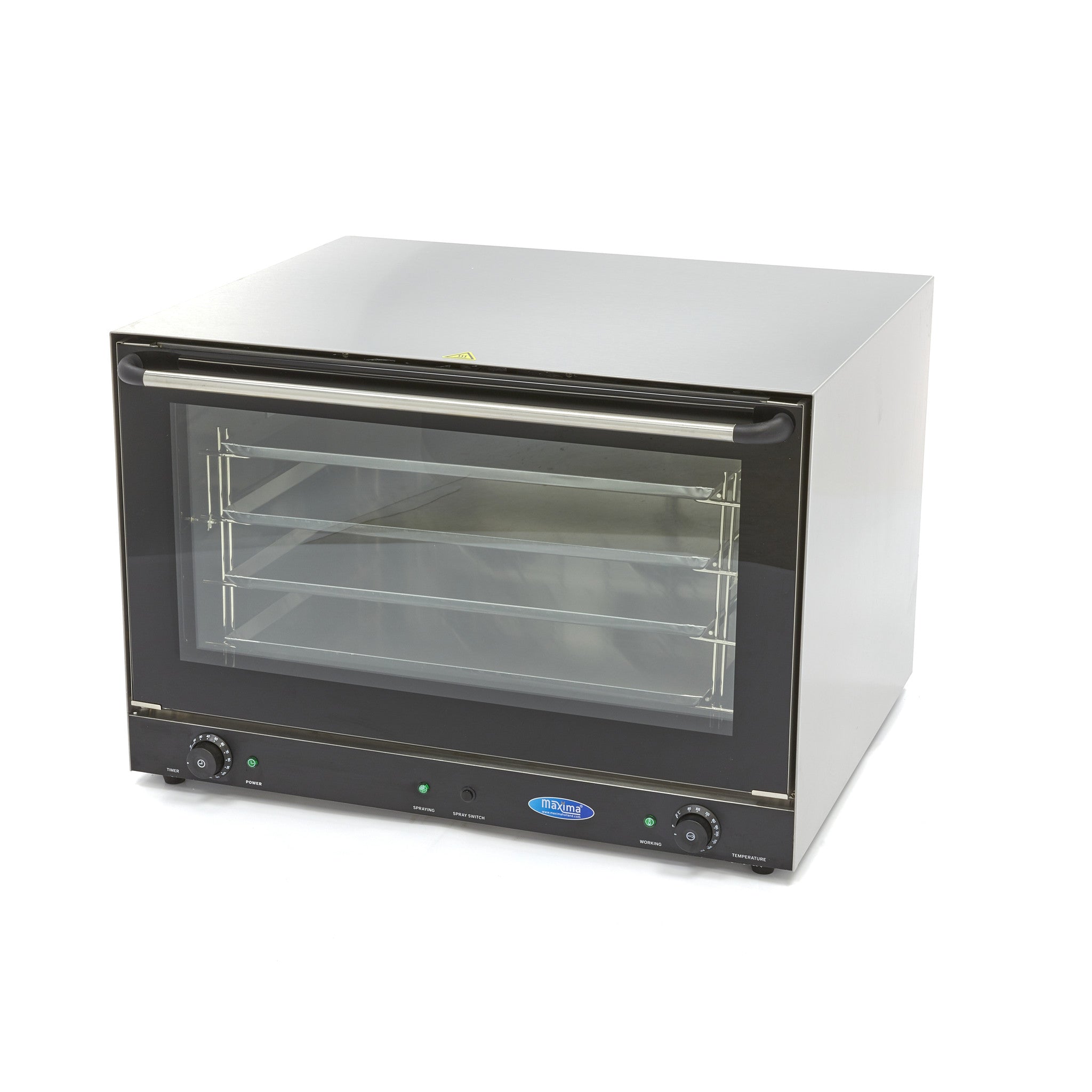 Forno a Convezione - Vapore - adatto a 4 Teglie (60 x 40cm) - 400V