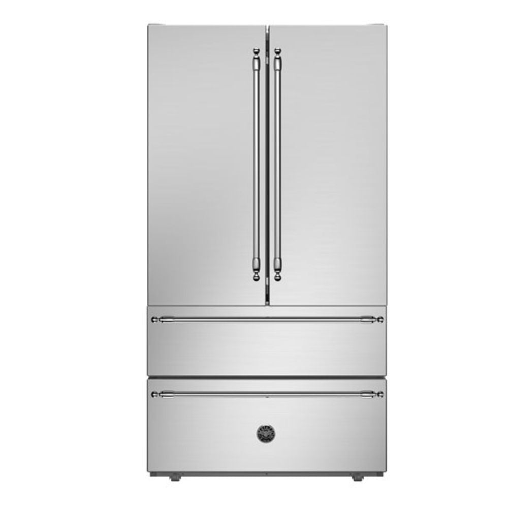 Frigorifero Bertazzoni side by side REF904FFNXTC 636 LT acciaio inox classe E