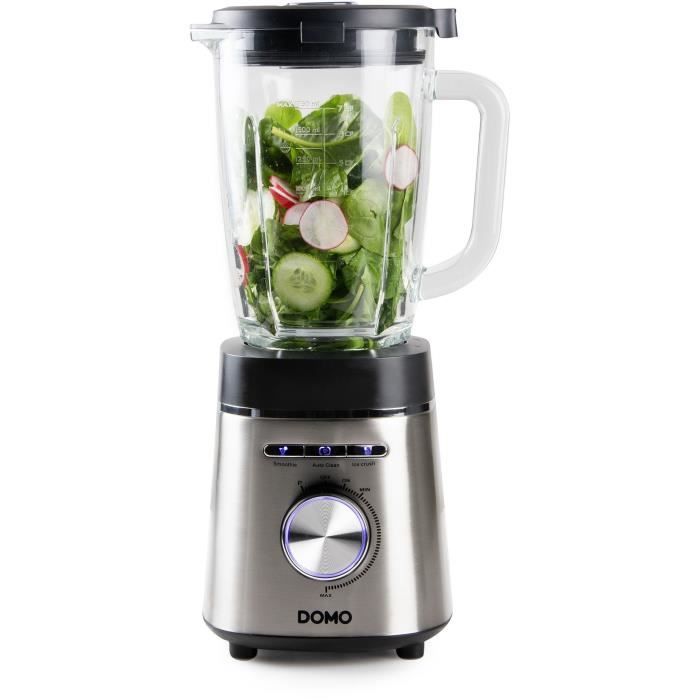 Image of Frullatore - DOMO - DO740BL - Alta velocità - 1400 W - 1,75 L - Grigio