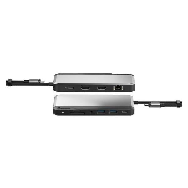 Image of ALOGIC U1CSH-SGR replicatore di porte e docking station per laptop Cablato USB 3.2 Gen 1 [3.1 Gen 1] Type-C Grigio (ALOGIC USB-C DUAL DISPLAY DOCK - MX2 LITE HDMI EDITION)