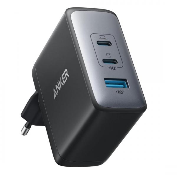 Image of Anker Powerport 736 Nano II Universale Nero AC Ricarica rapida Interno (Powerport 736 Nano Ii - Universal nero Ac Fast - Charging Indoor - Warranty: 12M)