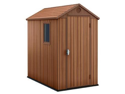 GARDEN COTTAGE CASETTA BOX KETER DARWIN 4x6 DIMENSIONI CM.L126xP184xH205