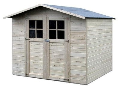 GARDEN COTTAGE CASETTA LEGNO WOODEN A PANNELLI VAL GARDENA CM.L212xP182xH166/199