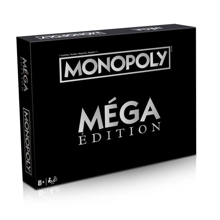 Image of Gioco da tavolo - MOSSE VINCENTI - Monopoly Mega Edition - Nuove piazze, grattacieli e mega affitti