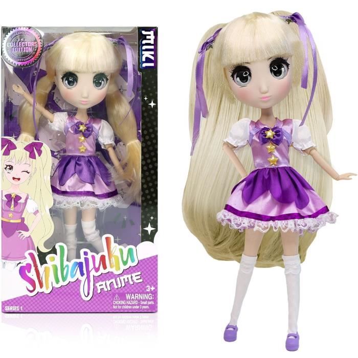 Image of Grande bambola Kawai in stile giapponese da 30 cm - Miki Doll - BANDAI - Licenza ufficiale Shibajuku Anime