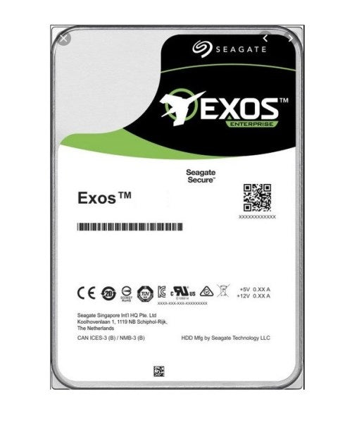Image of Hard disk Seagate Exos X20 - 20000Gb (20Tb) - SATA III - Ideale per Nas - 7200 Rpm - Buffer 256 MB Cache - 3.5" Interno