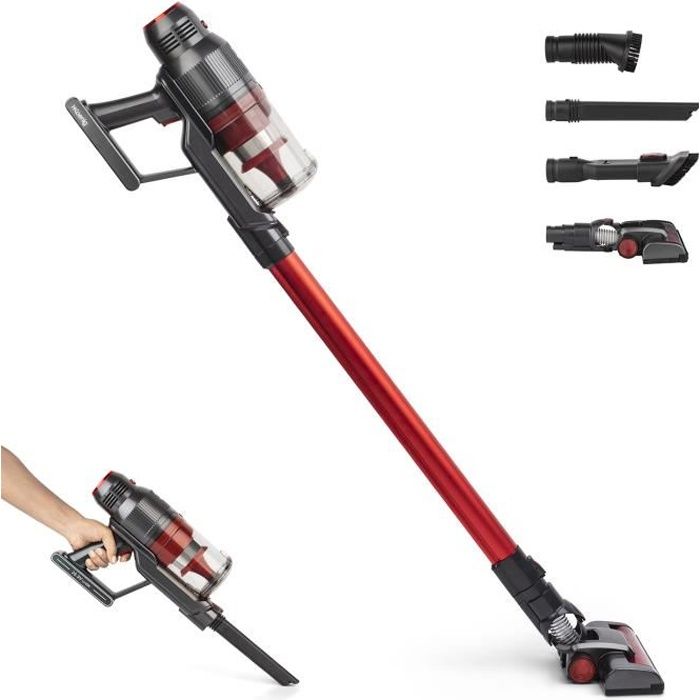 Image of HKoeNIG UPX18 Aspirapolvere senza fili 2 in 1 FullPower - Autonomia 40min - Capacità 0,8 L - Potenza 220 W