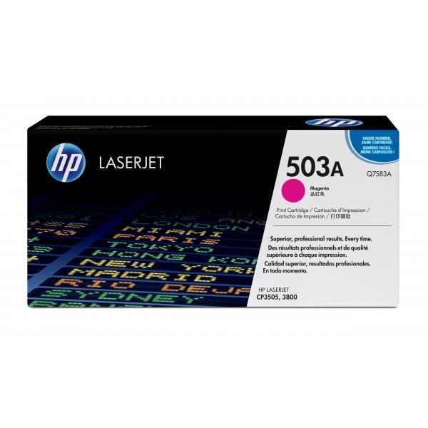 Image of HP 503A Magenta Original LaserJet Toner Cartridge toner 1 pz Originale (Toner Magenta - Pages 6.000 - Warranty: 12M)