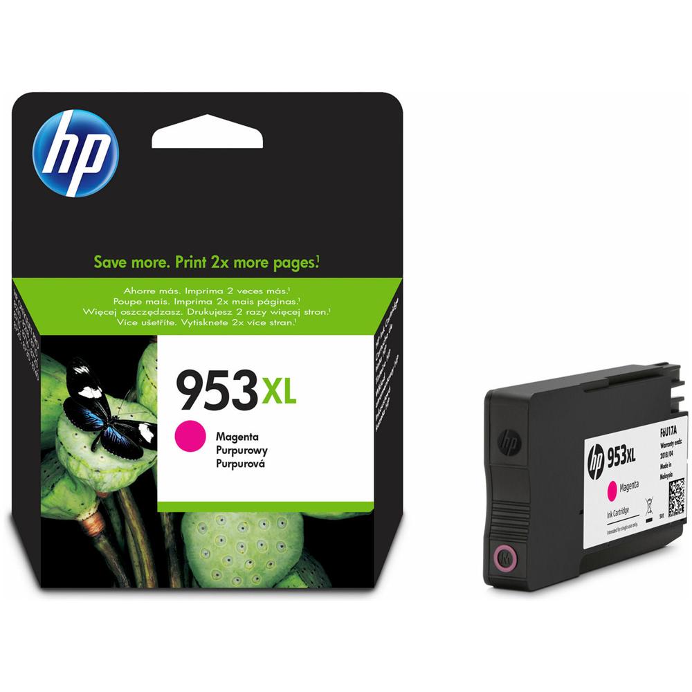 Image of HP 953XL MAGENTA (F6U17AE) - CARTUCCIA ORIGINALE AD ALTA EFFICIENZA