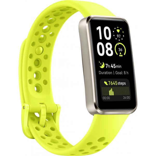 Image of Huawei Band 10 AMOLED Braccialetto per rilevamento di attivit 3,73 cm [1.47] Verde (Huawei Band 10 Verde Strap)