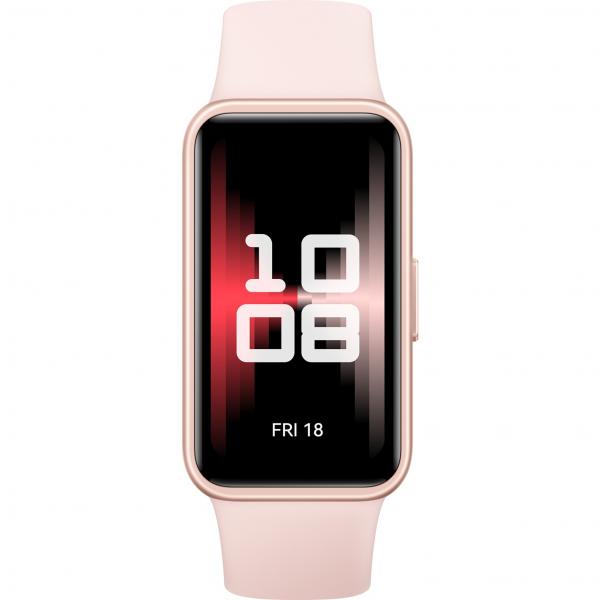Image of Huawei Band 9 AMOLED Braccialetto per rilevamento di attivit 3,73 cm [1.47] Rosa (Huawei Kimi-B19 Charm Rosa Body With Charm Rosa Fluoroelastomer Strap)