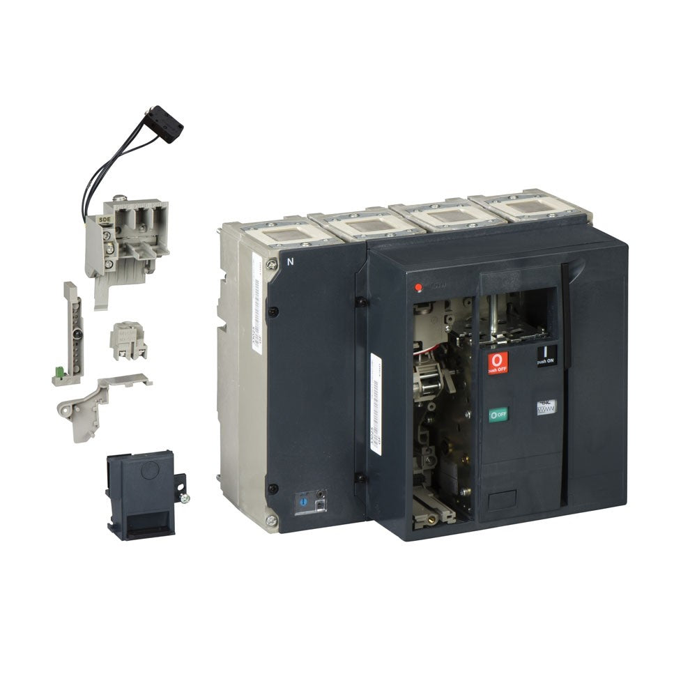 Interruttore Compact NS800N 800 A 4 poli Fisso S/sganciatore Schneider