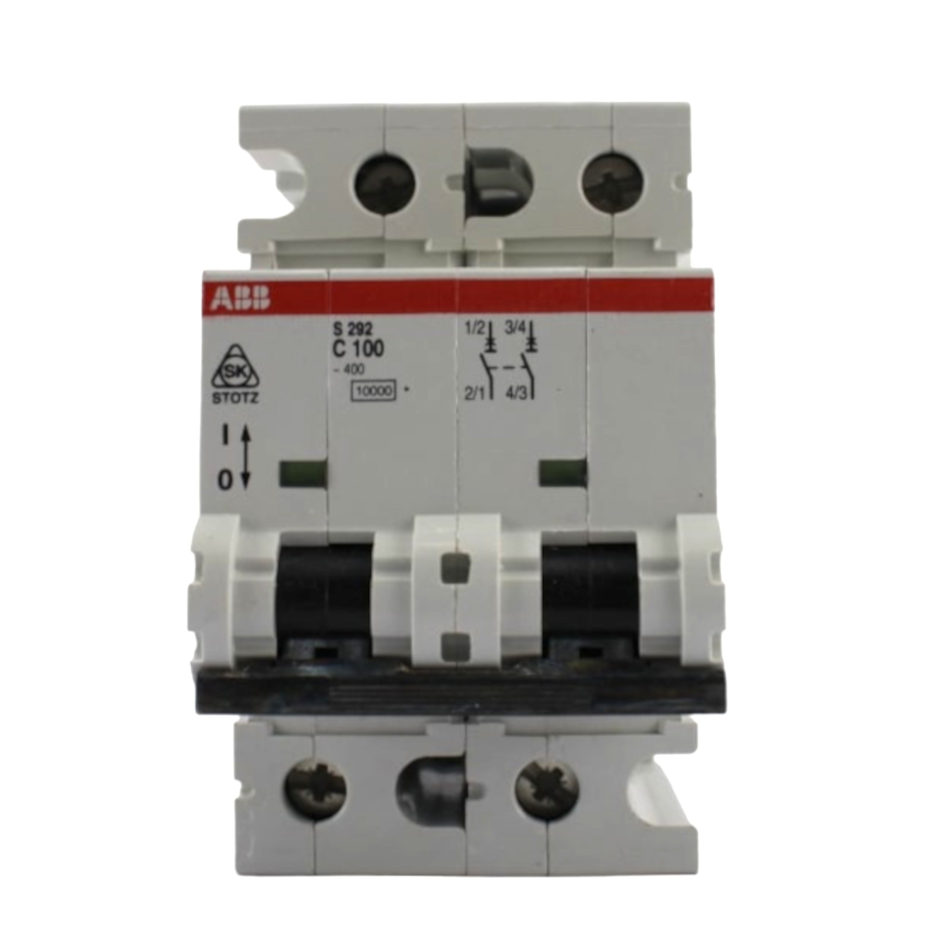 Interruttore Magnetotermico 2P 4,5MOD.100A S292 - ABB 957065