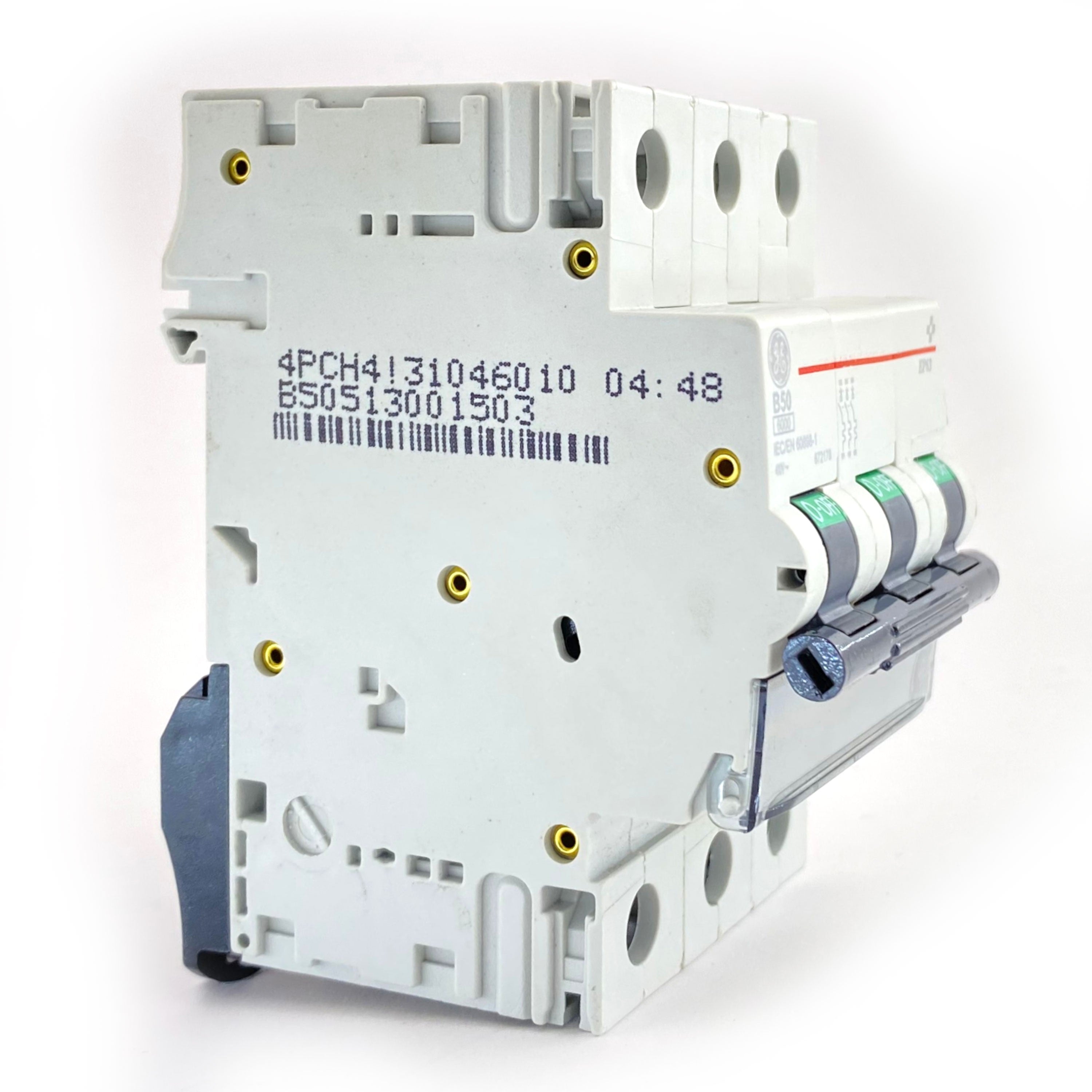 Interruttore magnetotermico 3P 3 moduli 50A curva B Ge power