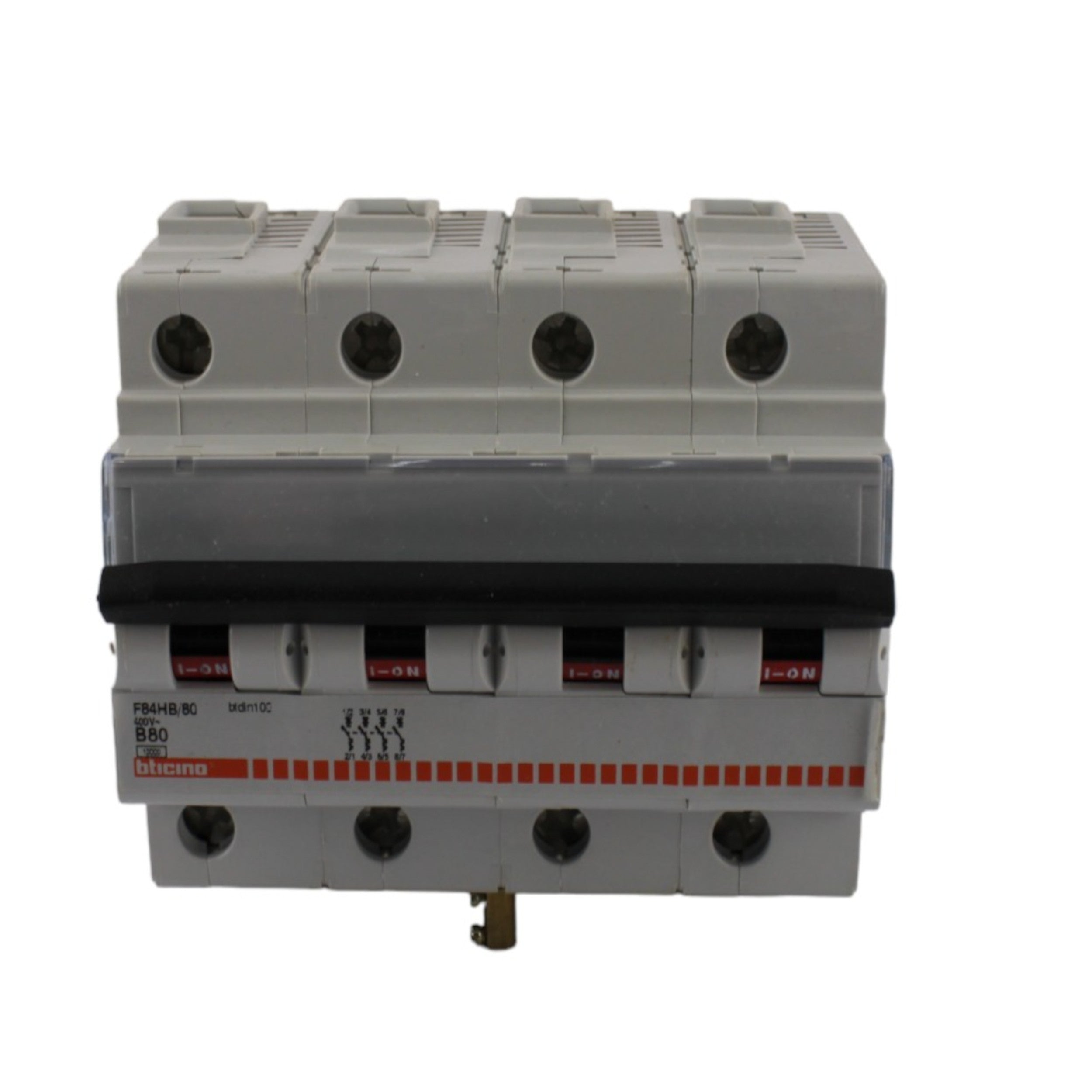 Interruttore magnetotermico 4P 4MOD. 80A Bticino