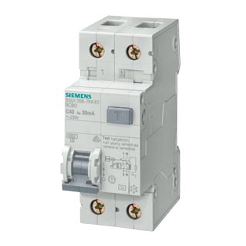 Interruttore magnetotermico classe A 1P+N 0,30 16A Siemens