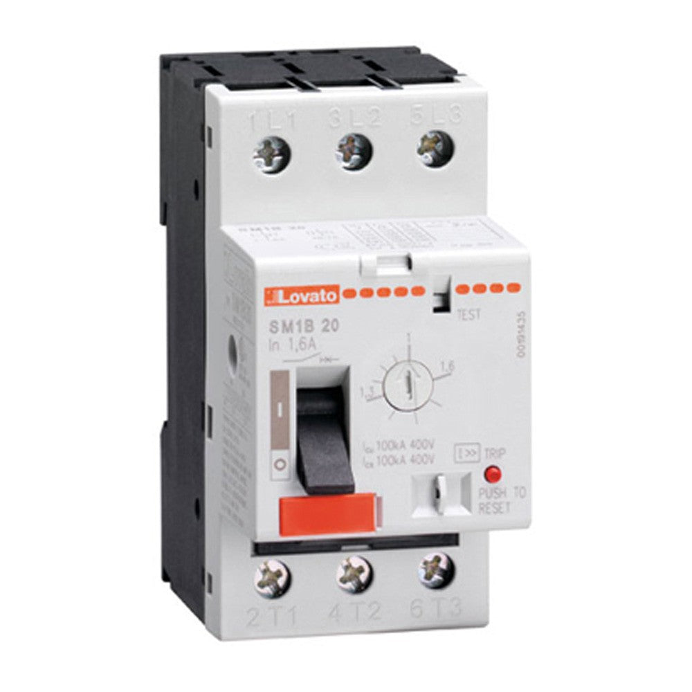 Interruttore salvamotore 2,5- 4A Lovato - fuori produzione