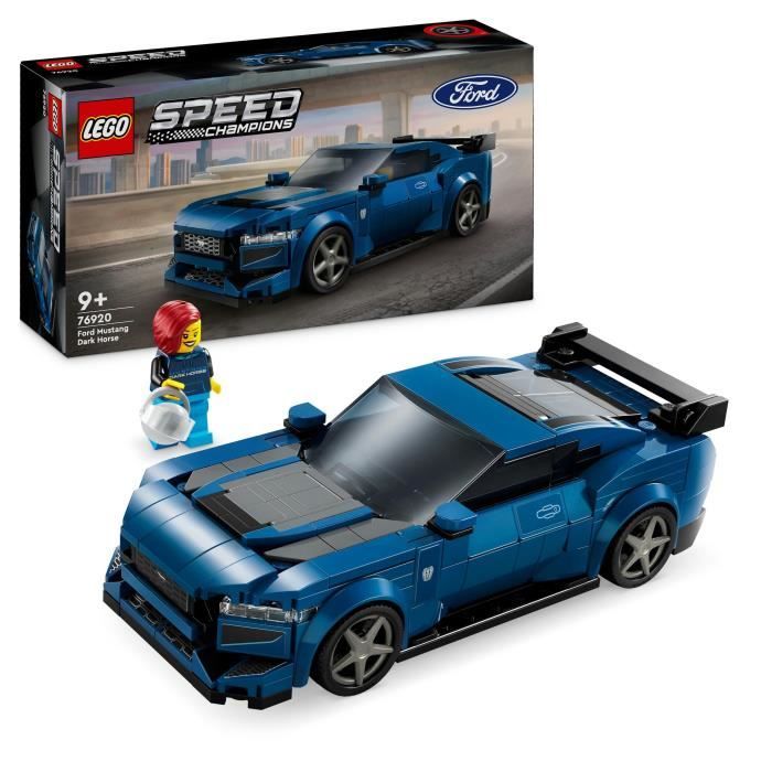 LEGO Speed Champions 76920 Auto sportiva Ford Mustang Dark Horse, set per bambini