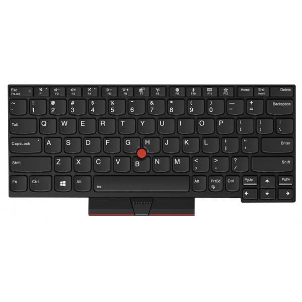 Lenovo 01YP132 ricambio per laptop Tastiera (Keyb x280/x390/L13/L13 Yoga DE - BL. KEYBOARD: Germany. WARRANTY: 1YM)
