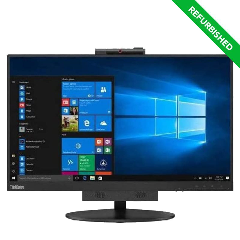 LENOVO TINY-IN-ONE (M710q) (REFURBISHED RINOVO GRADO A) - PC DESKTOP AIO - MONITOR 22"" FHD - CPU INTEL i3 GEN.6 - RAM 16GB - SSD 256GB - W10 PRO - Ga