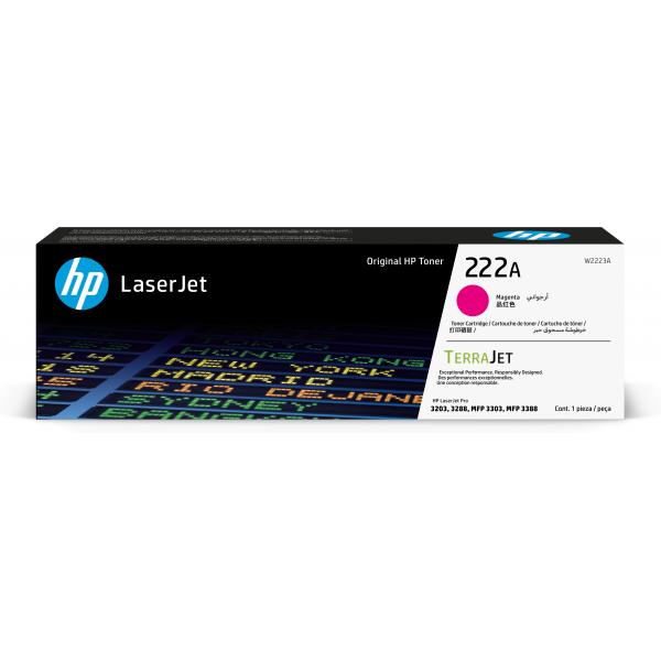 HP 222A - Magenta - original - LaserJet - Tonerpatrone (W2223A)