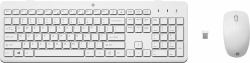 Image of HP Combo tastiera e mouse wireless 230 (HP 230 WL MOUSE+KB COMBO WHT UK) - Versione UK
