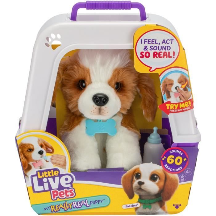 Image of Il mio cucciolo di Beagle - MOOSE TOYS - REALLY REAL - LITTLE LIVE PETS - Cucciolo interattivo con suoni e reazioni
