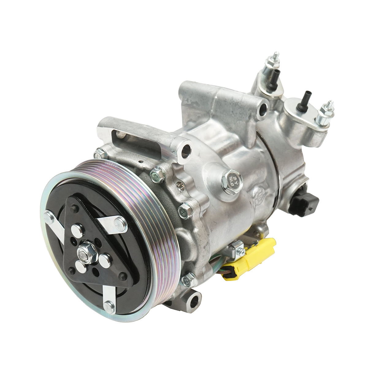 Compressore aria condizionata Peugeot, Citroen codice OEM 9651910980, 6453QJ, 6453QK, 6453WK, 6453WL, 6453ZZ, SD6C12
