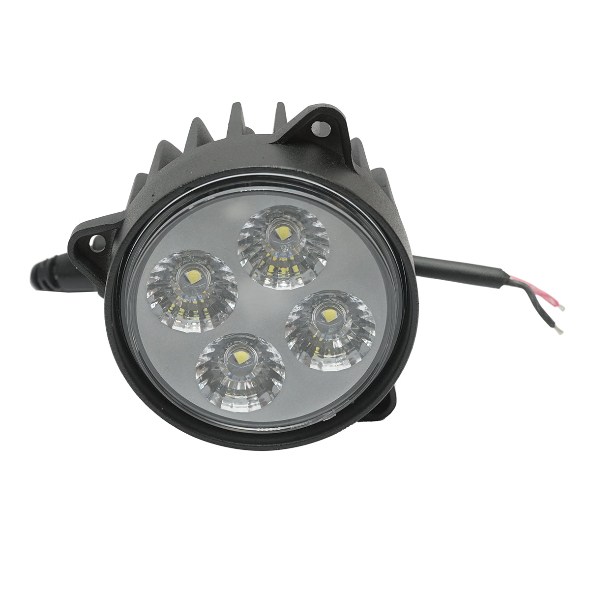Image of Faro rotondo 4 LED – 32W 12–24V per John Deere, New Holland, Case IH, Magnum, Ford cod OEM 87328621, UT-W4012