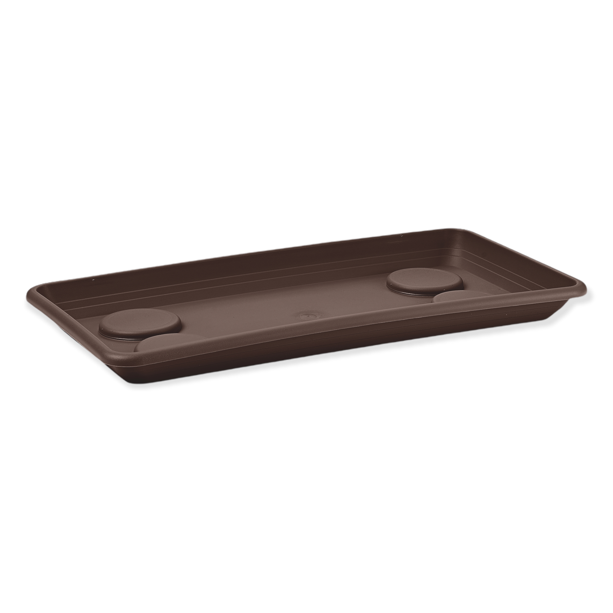 SOTTOVASO RETTANGOLARE Sottofioriera in plastica Anthea 50 cm Veca 50x25 - Foto 3 di 7