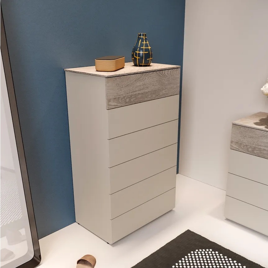 CASSETTIERA FAVORITA 70X45XH120CM CASHMERE.