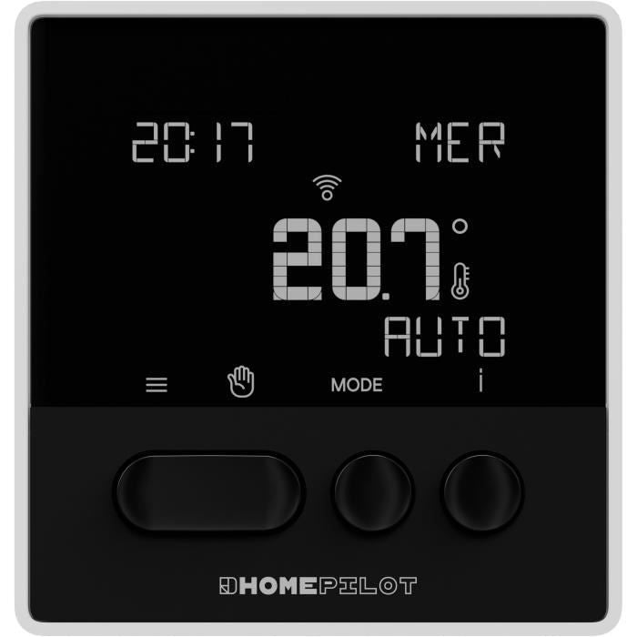 Image of Termostato connesso classico con ricevitore - HOME PILOT - Riscaldamento connesso - Programmazione Risparmio energetico