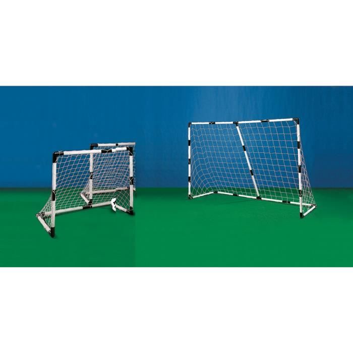 Image of FIFA WORLD CUP 2018 - Large Goal Cage (o Modulable for 2 Mini Soccer Goal Cages) with Ball